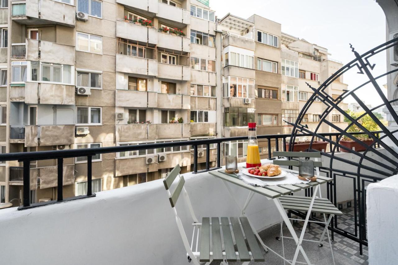 Cismigiu Serenity: 1Br Flat With Scenic Balcony Bukareszt Zewnętrze zdjęcie